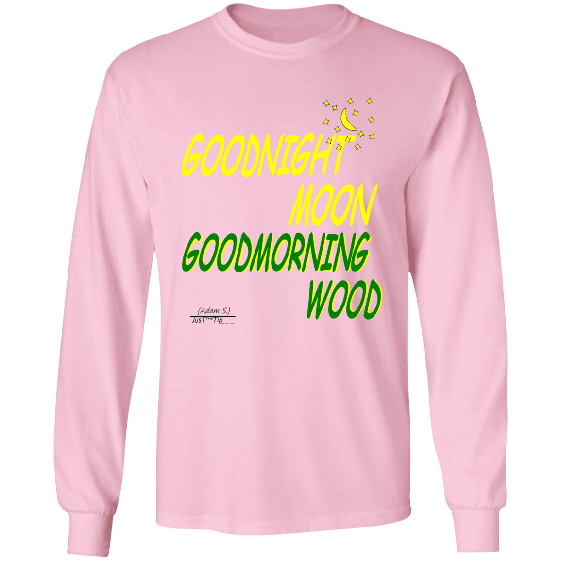 goodnight goodmorning Long sleeve tee shirt