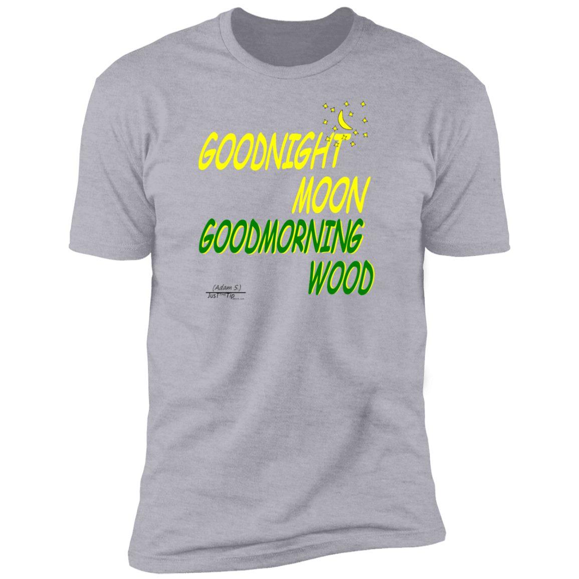 A Goodmorning WOOD NL3600 Premium Short Sleeve T-Shirt